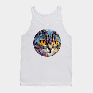 Family-Friendly floppy cat Tank Top